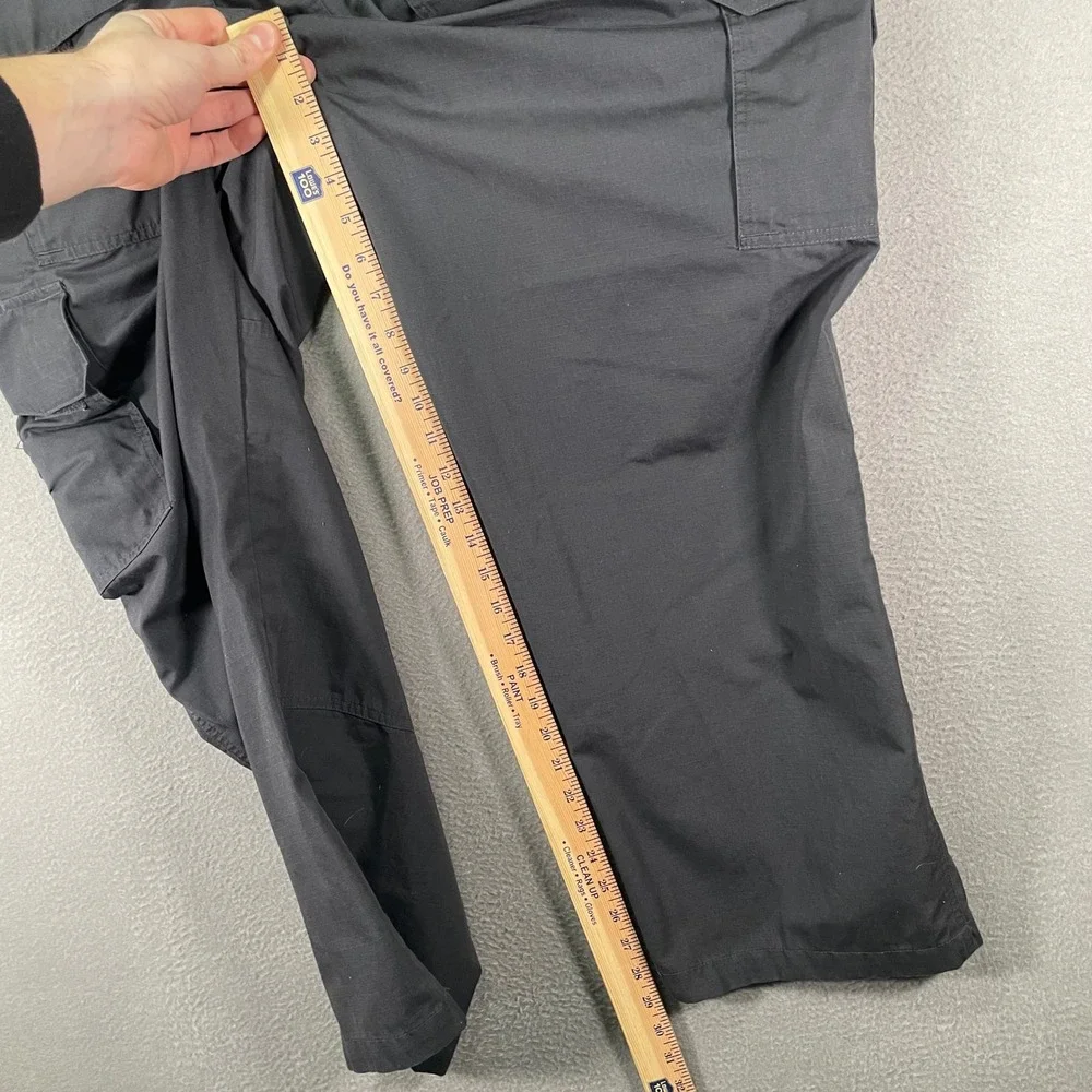 TRU-SPEC Mens Cargo Pants Gray 40x30 Polyester Cotton Blend Tactical Work‎